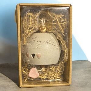 Love Ceramic Bell (NWT!)